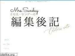 Sites similar to mrs-sunday.com