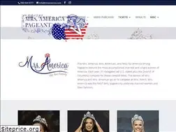 Sites similar to mrsamerica.com
