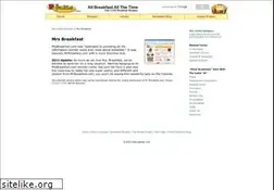 Sites similar to mrsbreakfast.com
