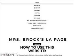 Sites similar to mrsbrockla.weebly.com