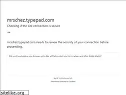 Sites similar to mrschez.typepad.com
