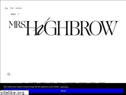 Sites similar to mrshighbrow.com