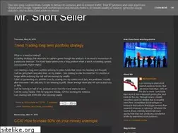 Sites similar to mrshortseller.blogspot.com