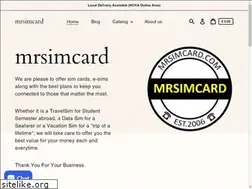Sites similar to mrsimcards.com