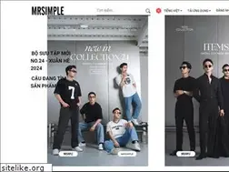 Sites similar to mrsimple.vn