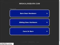 Sites similar to mrskalinsbarn.com