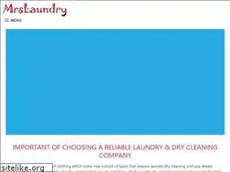 Sites similar to mrslaundry.com.sg