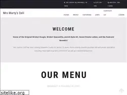 Sites similar to mrsmartysdeli.com