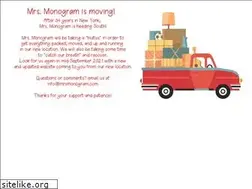 Sites similar to mrsmonogram.com