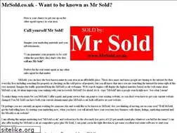 Sites similar to mrsold.co.uk