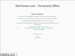 Sites similar to mrspresson.com