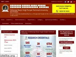 Sites similar to mrsptu.ac.in
