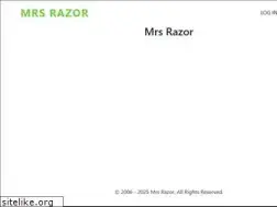 Sites similar to mrsrazor.com