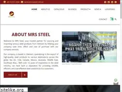 Sites similar to mrssteel.com.vn