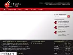 Sites similar to mrsushimisswok.nl