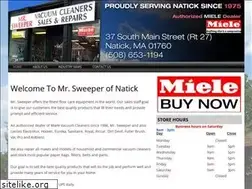 Sites similar to mrsweepernatick.com