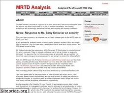 Sites similar to mrtdanalysis.org