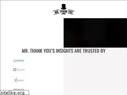 Sites similar to mrthankyou.com