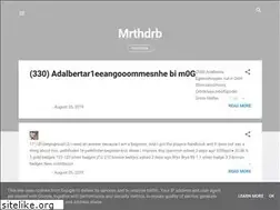 Sites similar to mrthdrb.blogspot.com