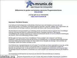 Sites similar to mrunix.de