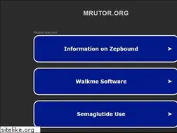 Sites similar to mrutor.org