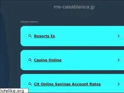 Sites similar to ms-casablanca.jp