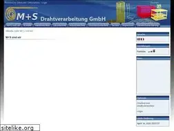 Sites similar to ms-drahtverarbeitung.de