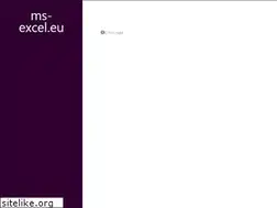 Sites similar to ms-excel.eu