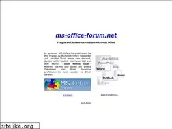Sites similar to ms-office-wissen.de