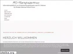 Sites similar to ms-therapiezentrum.de