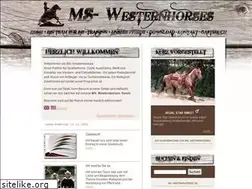 Sites similar to ms-westernhorses.de