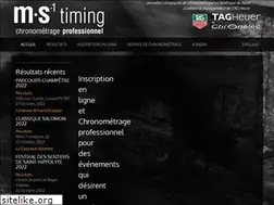 Sites similar to ms1timing.com