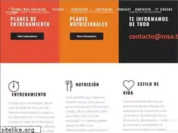 Sites similar to msa.training