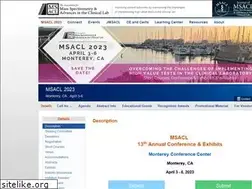 Sites similar to msacl.org