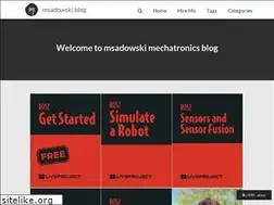 Sites similar to msadowski.github.io