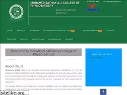 Sites similar to msajphysio-edu.in