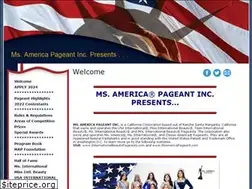 Sites similar to msamericapageant.com