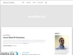 Sites similar to msandbu.org