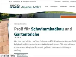 Sites similar to msb-aquabau.de