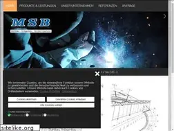 Sites similar to msb-stahlbau.de