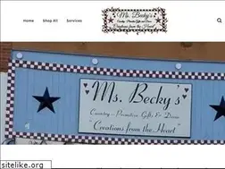 Sites similar to msbeckys.com