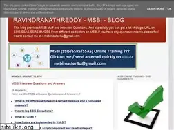 Sites similar to msbiravindranathreddy.blogspot.com