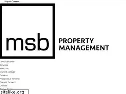Sites similar to msbmanagement.com