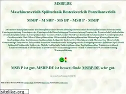 Sites similar to msbp.de