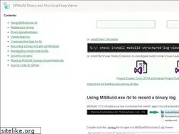 Sites similar to msbuildlog.com
