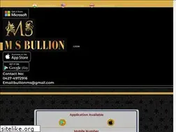 Sites similar to msbullion.in