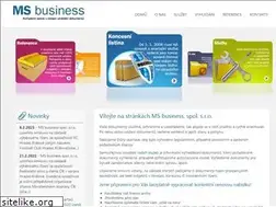 Sites similar to msbusiness.cz