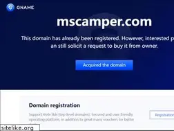 Sites similar to mscamper.com