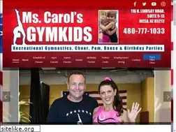Sites similar to mscarolsgymkids.com