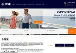 Sites similar to msccruises.dk